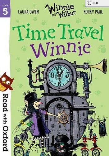 Okładka książki Time travel Winnie / Laura Owen & Korky Paul.