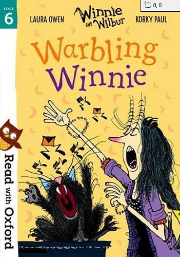 Okładka książki Warbling Winnie / Laura Owen & Korky Paul.