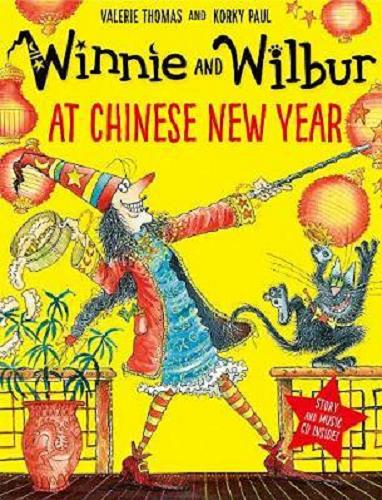 Okładka książki At chinese new year / Valerie Thomas and Korky Paul.