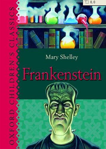 Okładka książki Frankenstein / Mary Shelley.