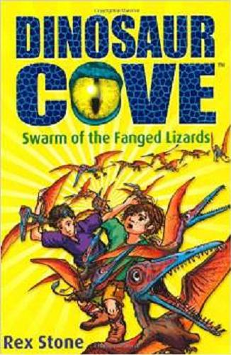 Okładka książki Swarm of the Fanged Lizards / by Rex Stone ; ill. by Mike Spoor.