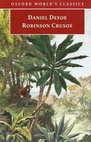 Okładka książki Robinson Crusoe / Daniel Defoe ; wstłp i przypis Donald J. Crowley.