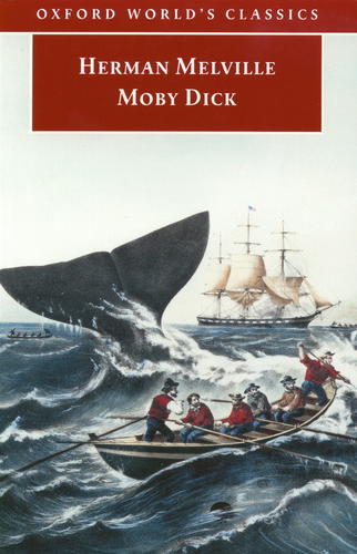 Okładka książki Moby Dick (w języku angielskim) / Herman Melville ; red. Tony Tanner.