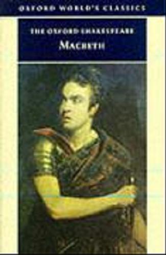 Okładka książki Macbeth / William Shakespeare.
