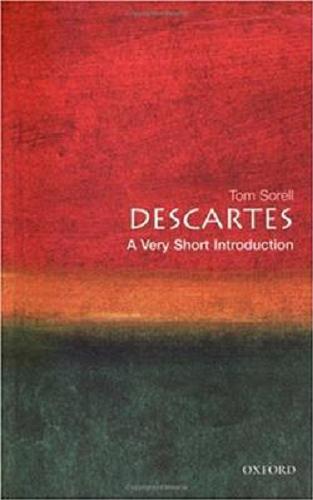 Okładka książki Descartes / Tom Sorell.
