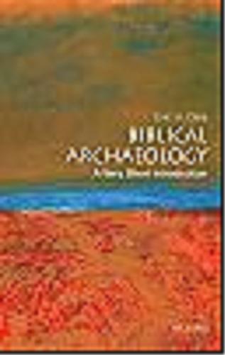 Okładka książki  Biblical archaeology  1