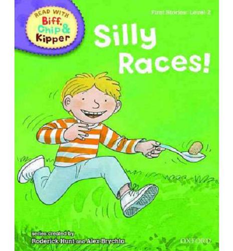 Okładka książki Silly races / written by Roderick Hunt ; ill. by Alex Brychta.