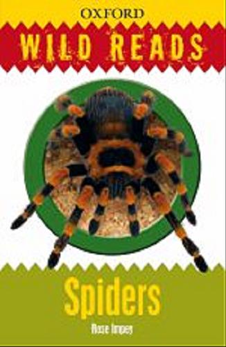 Okładka książki Spiders / Rose Impey; ilustracje David Wright