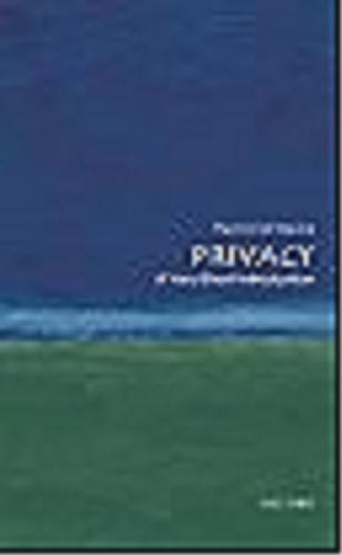 Okładka książki Privacy / Raymond Wacks