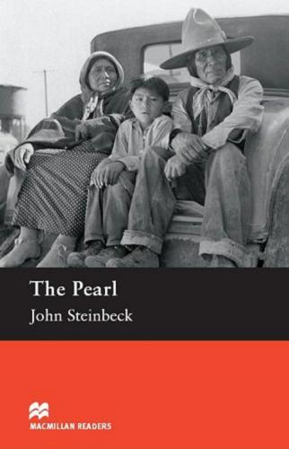 Okładka książki The pearl / John Steinbeck ; retold by M. J. Paine.