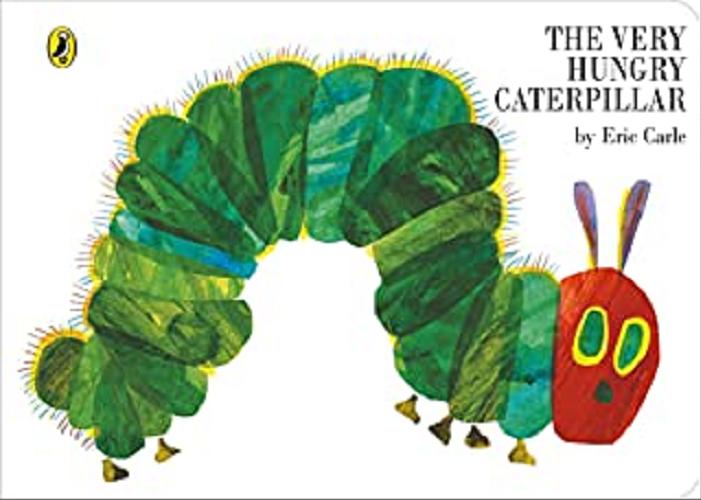 Okładka książki The very hungry Caterpillar / Eric Carle.