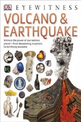 Okładka książki Volcano & earthquake / written by Susanna van Rose.