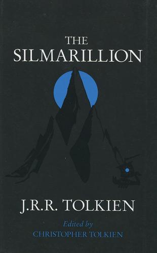 Okładka książki The Silmarillion / J. R. R. Tolkien ; edited by Christopher Tolkien.