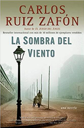 Okładka książki La Sombra del viento / Carlos Ruiz Zafón.