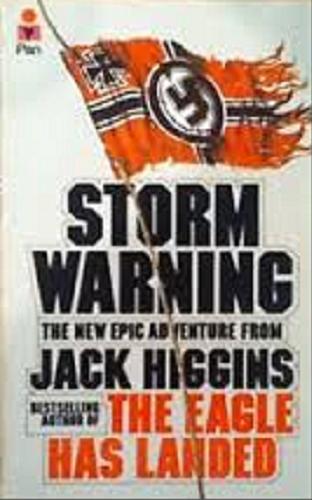 Okładka książki Storm warning / Jack Higgins.