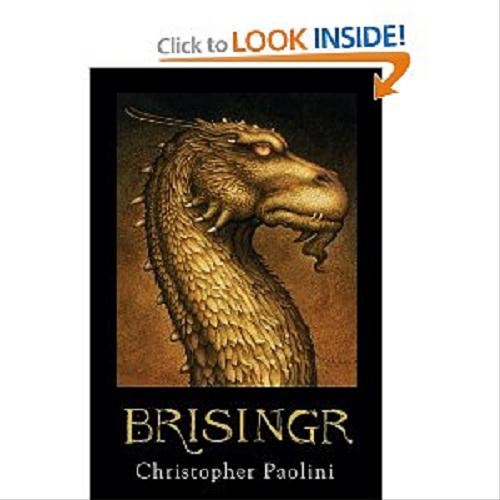 Okładka książki Brisingr / Christopher Paolini.