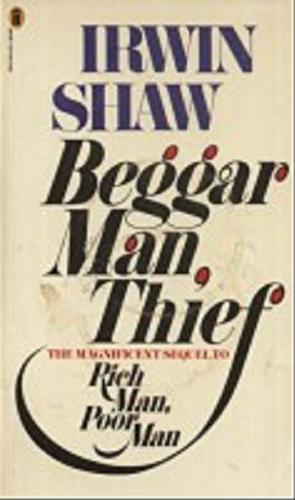 Okładka książki Beggarman, thief / Irwin Shaw.