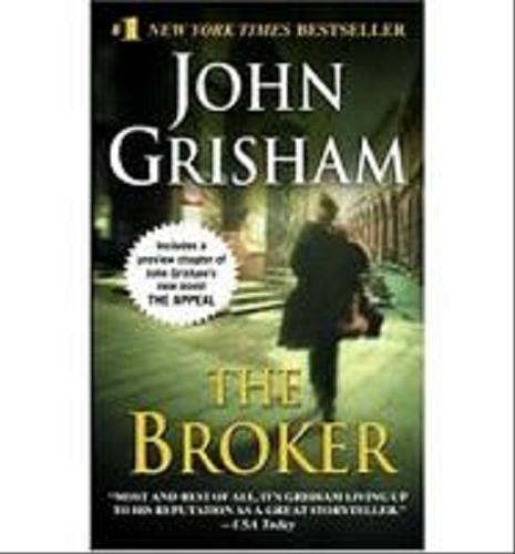 Okładka książki The Broker / John Grisham.