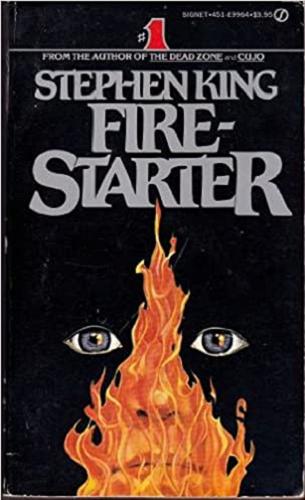 Okładka książki Firestarter / Stephen King.