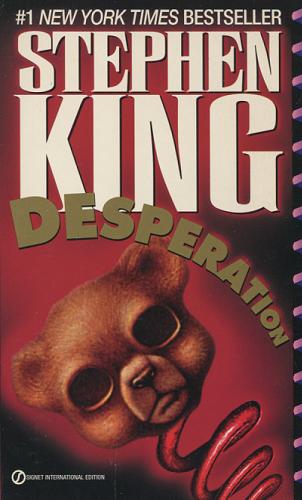 Okładka książki Desperation / Stephen King.