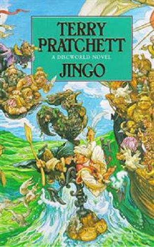 Okładka książki Jingo / Terry Pratchett.