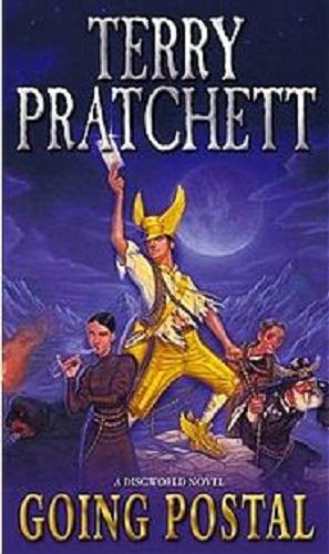 Okładka książki Going postal / Terry Pratchett.