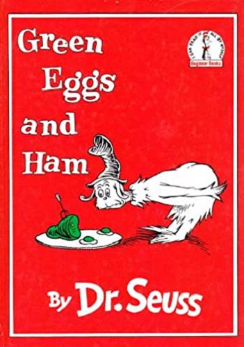 Okładka książki Green Eggs and Ham / by Dr. Seuss.
