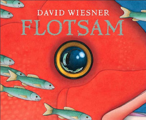 Okładka książki Flotsam / David Wiesner.
