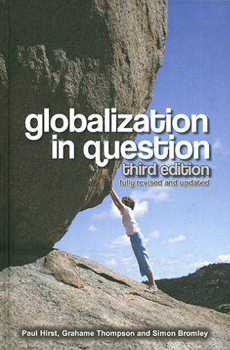 Okładka książki Globalization in question.