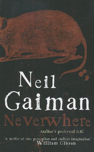 Okładka książki Neverwhere / Neil Gaiman.