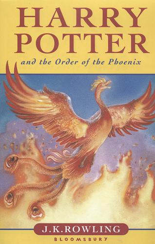 Okładka książki Harry Potter and the Order of the Phoenix [ang.] / J. K. Rowling.