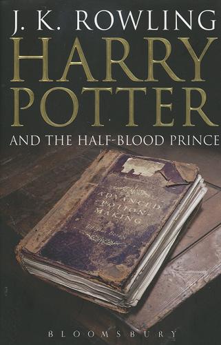 Okładka książki Harry Potter and the Half-Blood Prince / J. K Rowling.