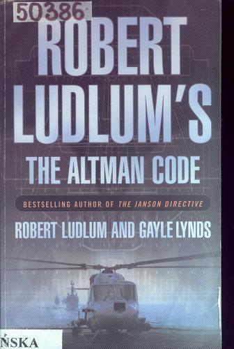 Okładka książki The Altman Code / written by Gayle Lynds