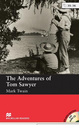 Okładka książki The adventures of Tom Sawyer / Mark Twain [pseud.] ; retold by F.H. Cornish ; [ill. by Paul Fisher Johnson].