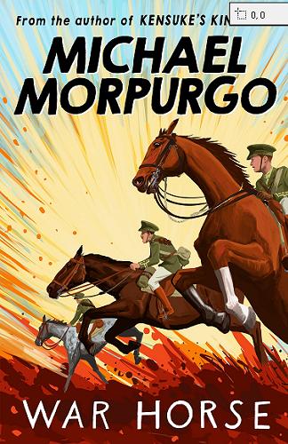 Okładka książki War Horse Michael Morpurgo ; cover by David Dean.