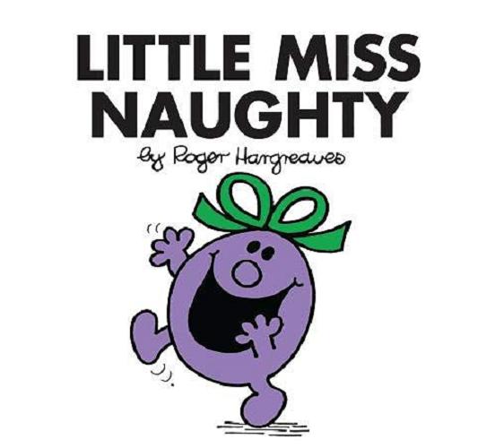 Okładka książki Little Miss Naughty / by Roger Hargreaves.