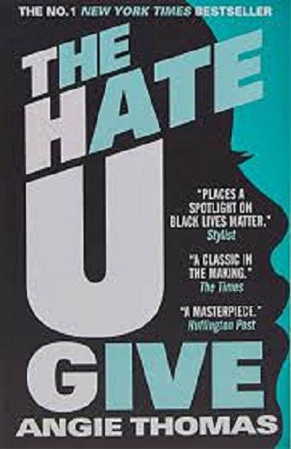 Okładka książki  The hate u give  3