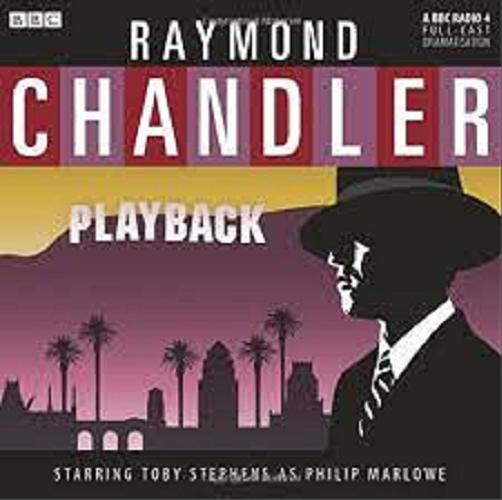 Okładka książki Playback / Raymond Chandler.
