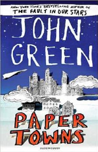 Okładka książki Paper towns / John Green.