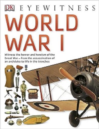 Okładka książki World War I / written by Simon Adams ; photographed by Andy Crawford.