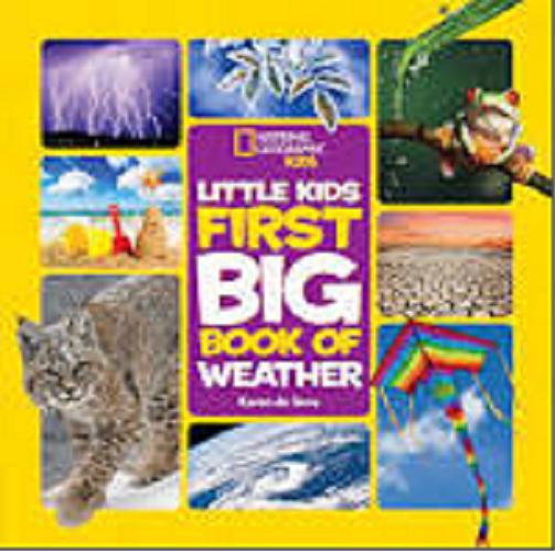 Okładka książki Little kids first big book of weather / Karen De Seve.