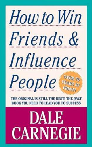 Okładka książki  How to win friends & influence people  1