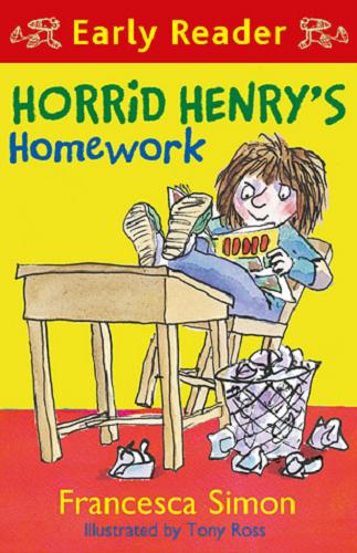 Okładka książki Horrid Henry`s homework / Francesca Simon ; ill. by Tony Ross.
