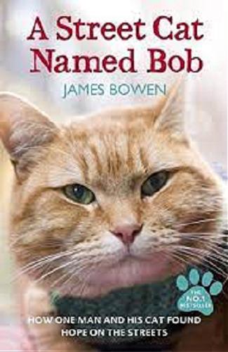 Okładka książki A Street Cat Named Bod : how one man and his cat found hope on the streets / James Bowen.