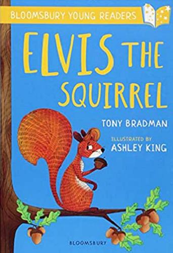 Okładka książki Elvis the squirrel / Tony Bradman ; illustrated by Ashley King.