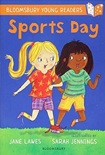 Okładka książki Sports day / Jane Lawes ; illustrated by Sarah Jennings.