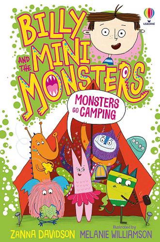 Okładka książki Monsters go camping / Zanna Davidson ; illustrated by Melanie Williamson.