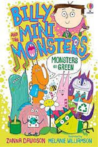 Okładka książki  Monsters go green  10