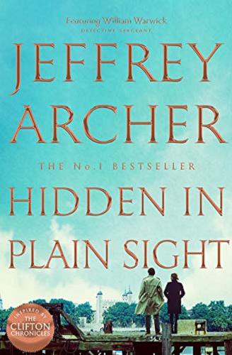 Okładka książki Hidden in plain sight / Jeffrey Archer.