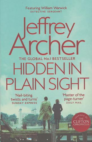 Okładka książki Hidden in plain sight / Jeffrey Archer.